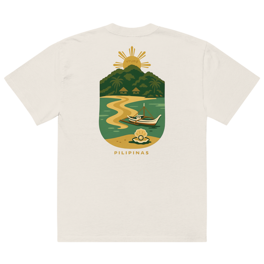 Pilipinas - Baybayin Tee [Bone]