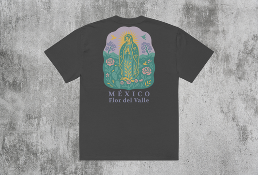 México – Flor Del Valle Tee [Black]