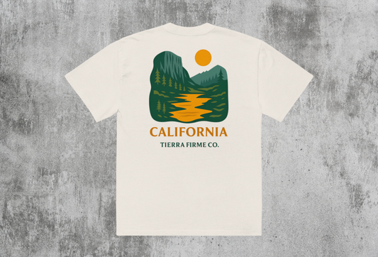 California - El Capitan Tee [Bone]