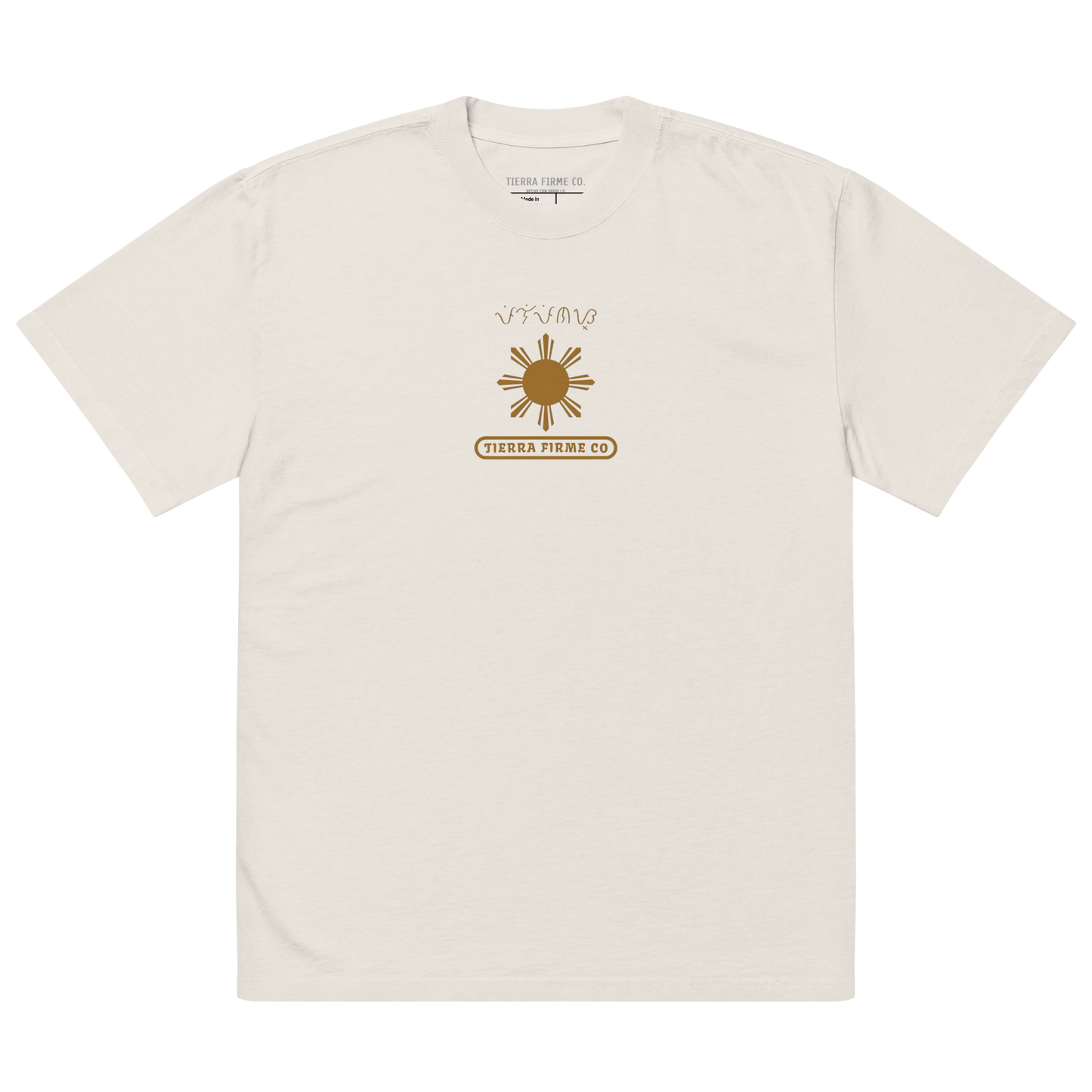 Pilipinas - Baybayin Tee [Bone]
