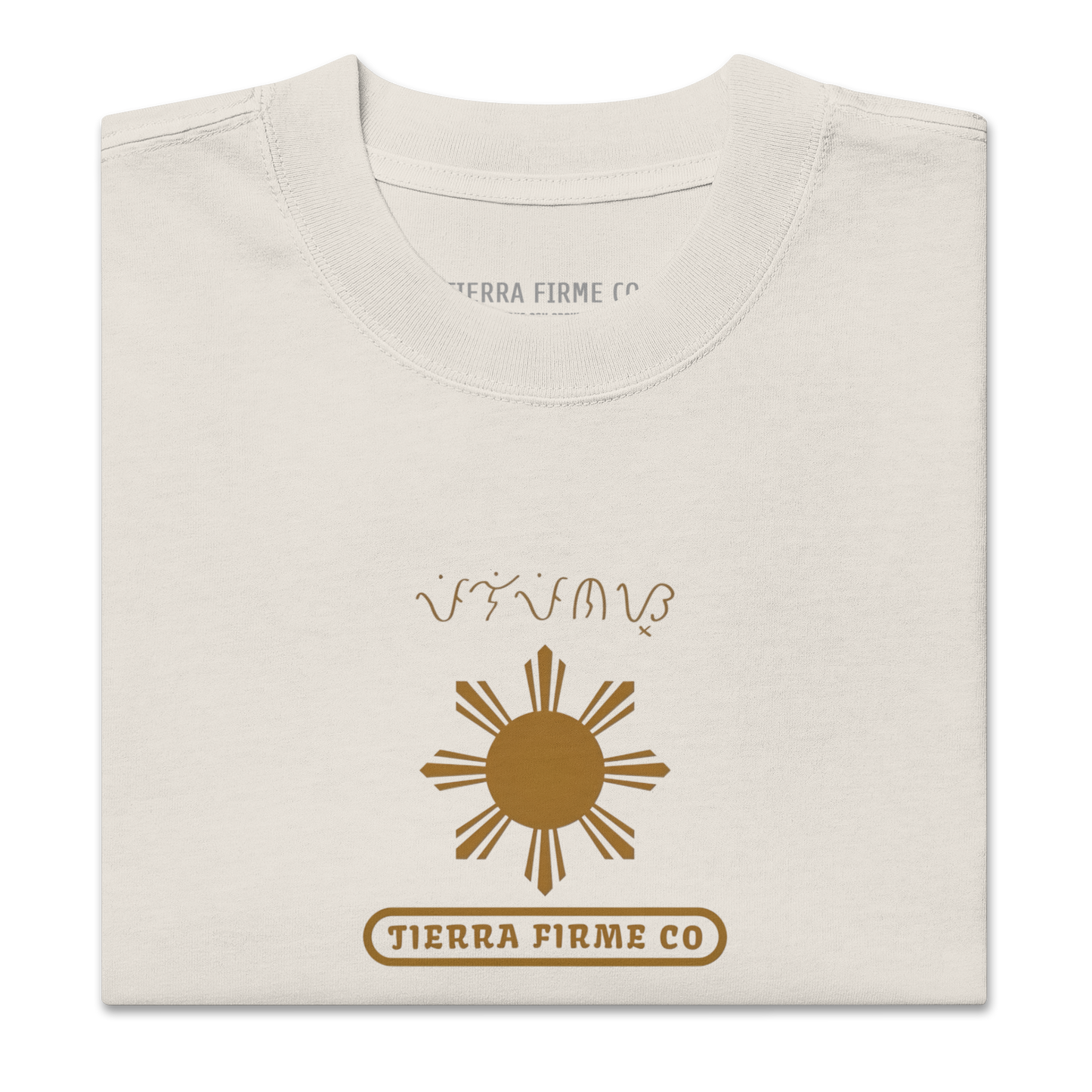 Pilipinas - Baybayin Tee [Bone]