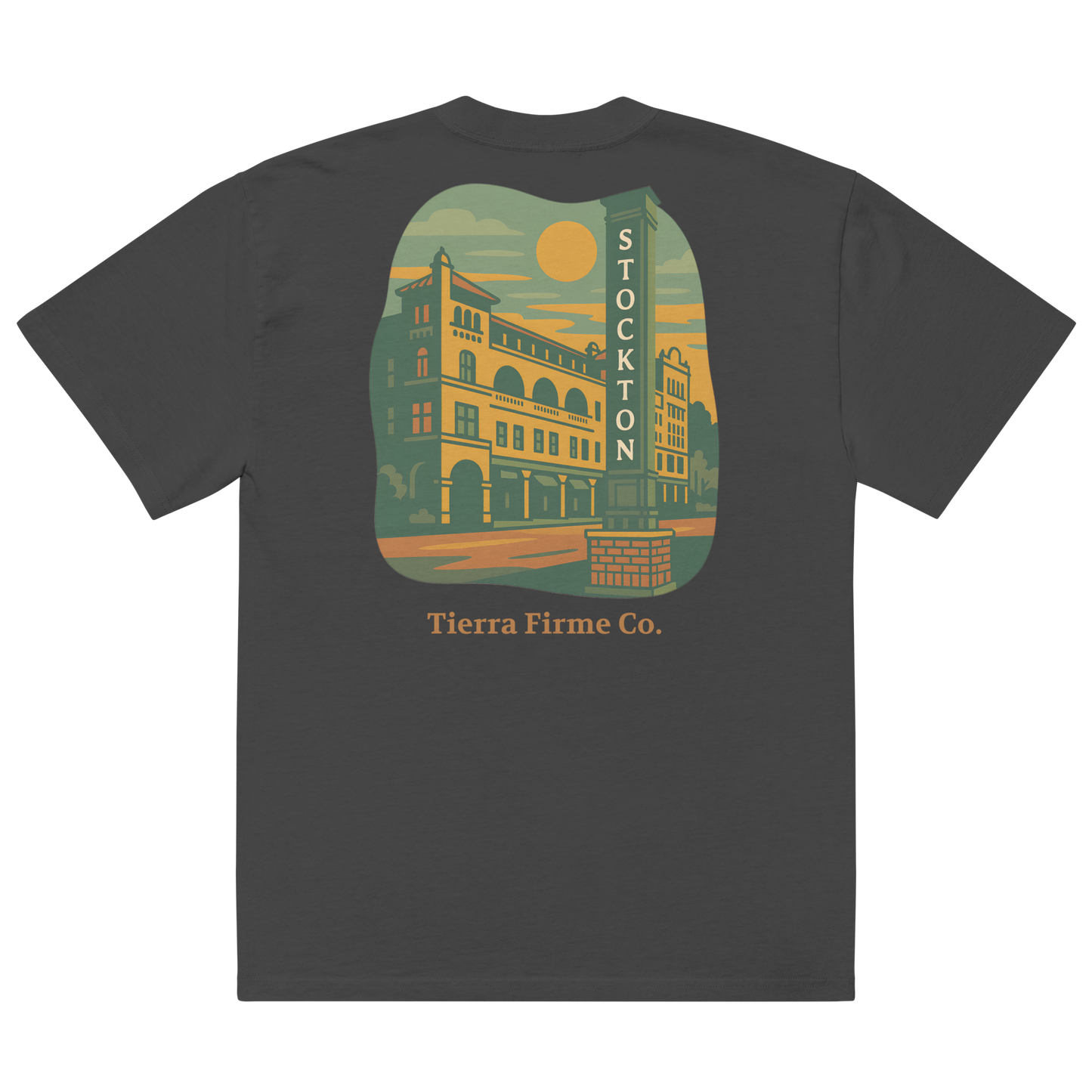 Stockton - Born from the Mud Tee [Black]