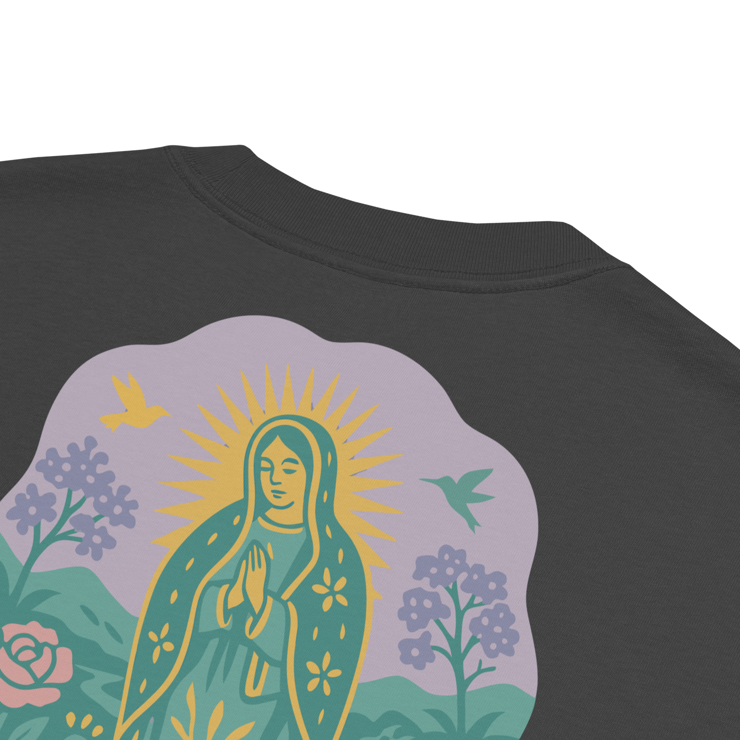México – Flor del Valle Tee [Black]