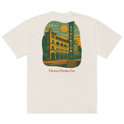 Stockton – Born from the Mud Tee [Bone]