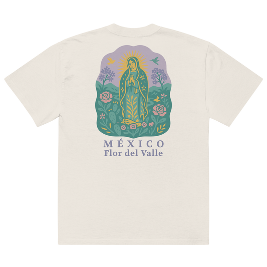 México – Flor del Valle Tee [Bone]
