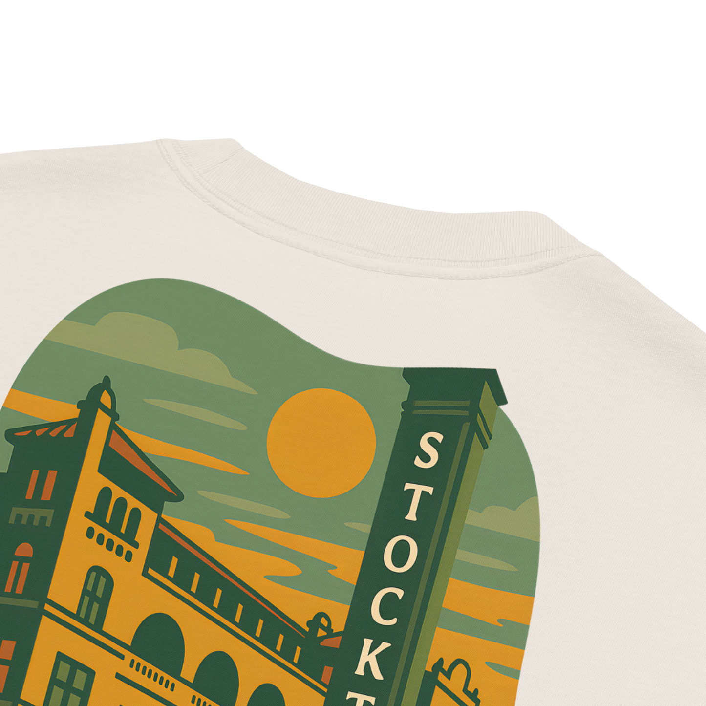 Stockton – Born from the Mud Tee [Bone]