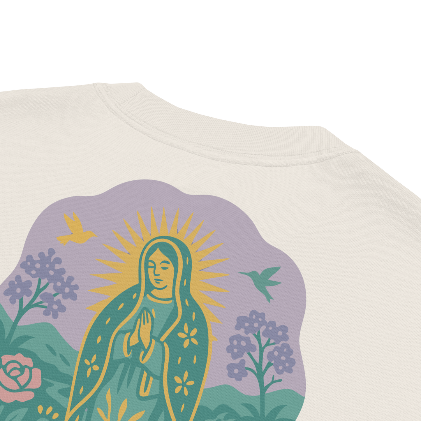 México – Flor del Valle Tee [Bone]